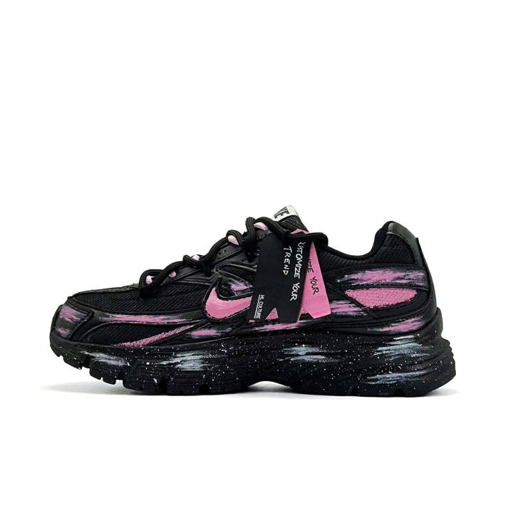 Nike Nike Initiator Textile, Leather Cushioning Abrasion Resistant Low top Sprint City Commuting Running Shoes Unisex