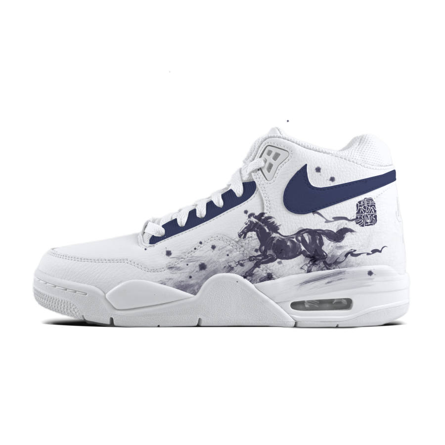 Nike Nike Flight Legacy Malay Turn Of Fortune Abrasion Resistant Slip Resistant Vintage Basketball Shoes Unisex