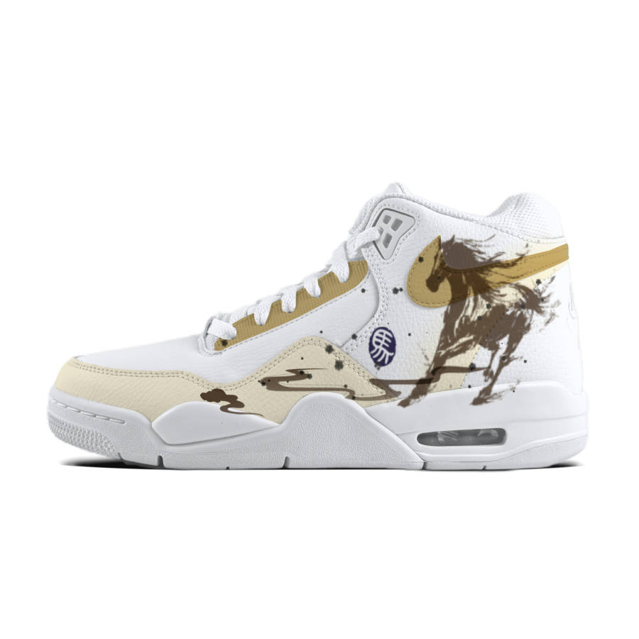 Nike Nike Flight Legacy Riding With Pegasus Abrasion Resistant Slip Resistant Vintage Basketball Shoes Unisex