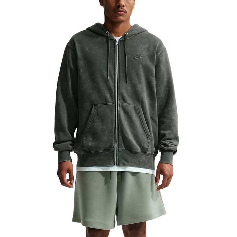 Nike Nike Club Sweatshirts Men's Charcoal Gray/Charcoal Gray Hooded Moderate