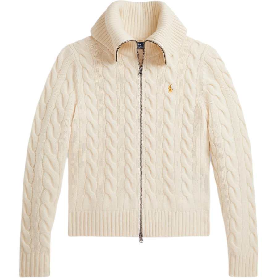 Polo Ralph Lauren SS26 Sweater Straight Fit Version Women's Pure Cream White