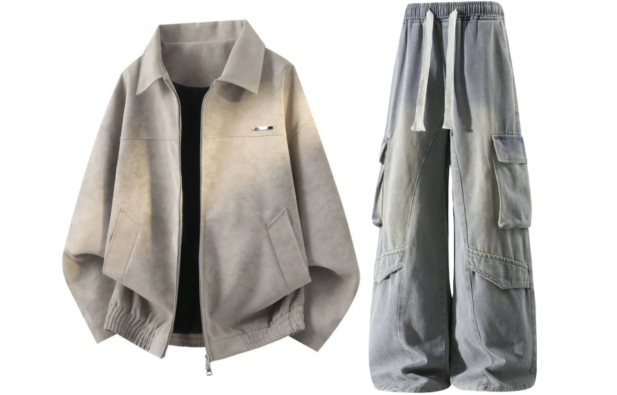 GWAF Casual Sportswear Unisex Lapel Moderate