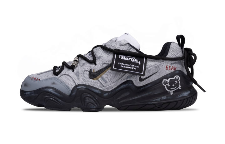 Nike Nike Tech Hera Low top Casual Shoes Unisex Monet Gray