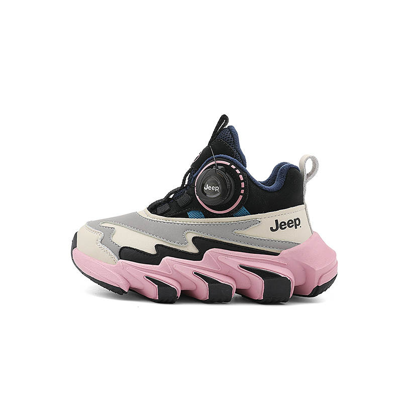 Jeep Low top Running Shoes Cherry Blossom Pink/Obsidian Black Kids'