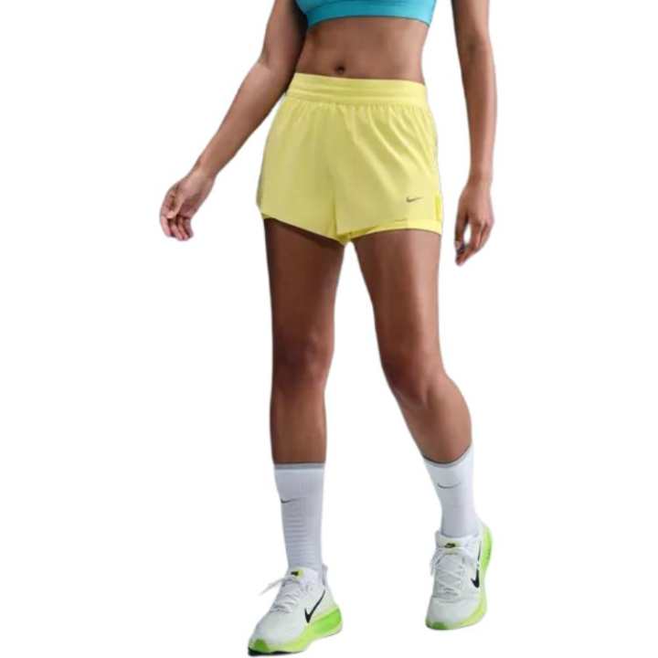 Nike Nike Sports Shorts Women's Yellow Moderate