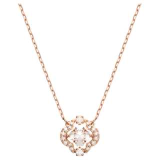 Swarovski Una Necklaces Women's Rose Gold