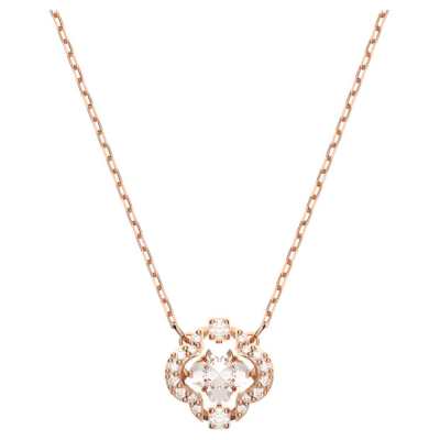 Swarovski Una Necklaces Women's Rose Gold