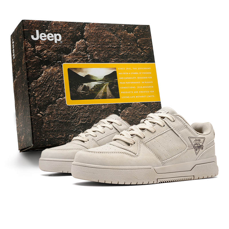 Jeep Coverage Cushioning Abrasion Resistant Low top Skateboard Shoes Men's