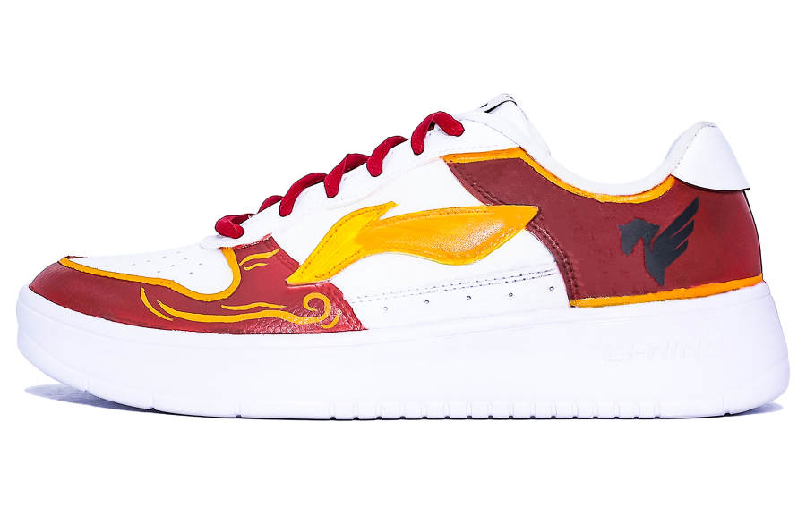 Li-Ning Li Ning Floating Boat Cushioning Abrasion Resistant Slip Resistant Low top Skateboard Shoes Men's