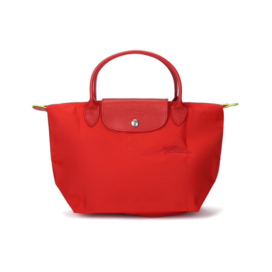 LONGCHAMP LONGCHAMP Recycled Material Handbag Small Women's Tomato