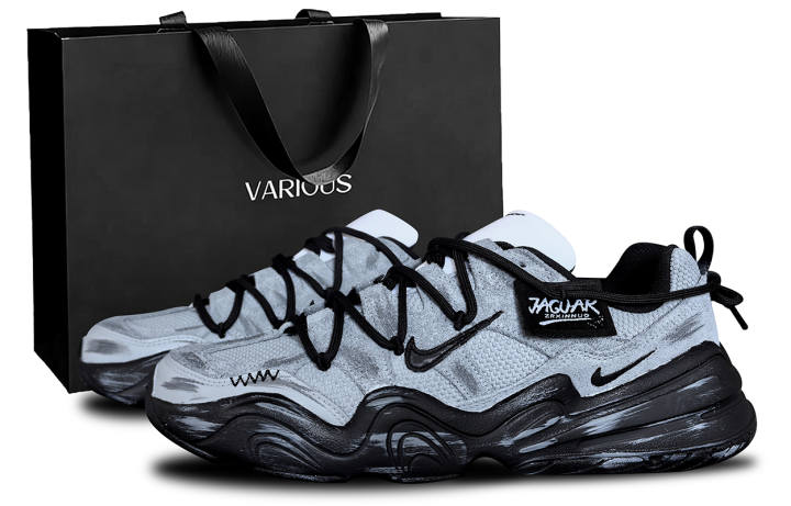 Nike Nike Tech Hera Abrasion Resistant Lightweight Wear resistant And Lightweight Low top Casual Shoes Unisex Gray