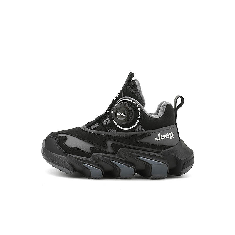 Jeep Low top Running Shoes Dark Gray/Obsidian Black Kids'