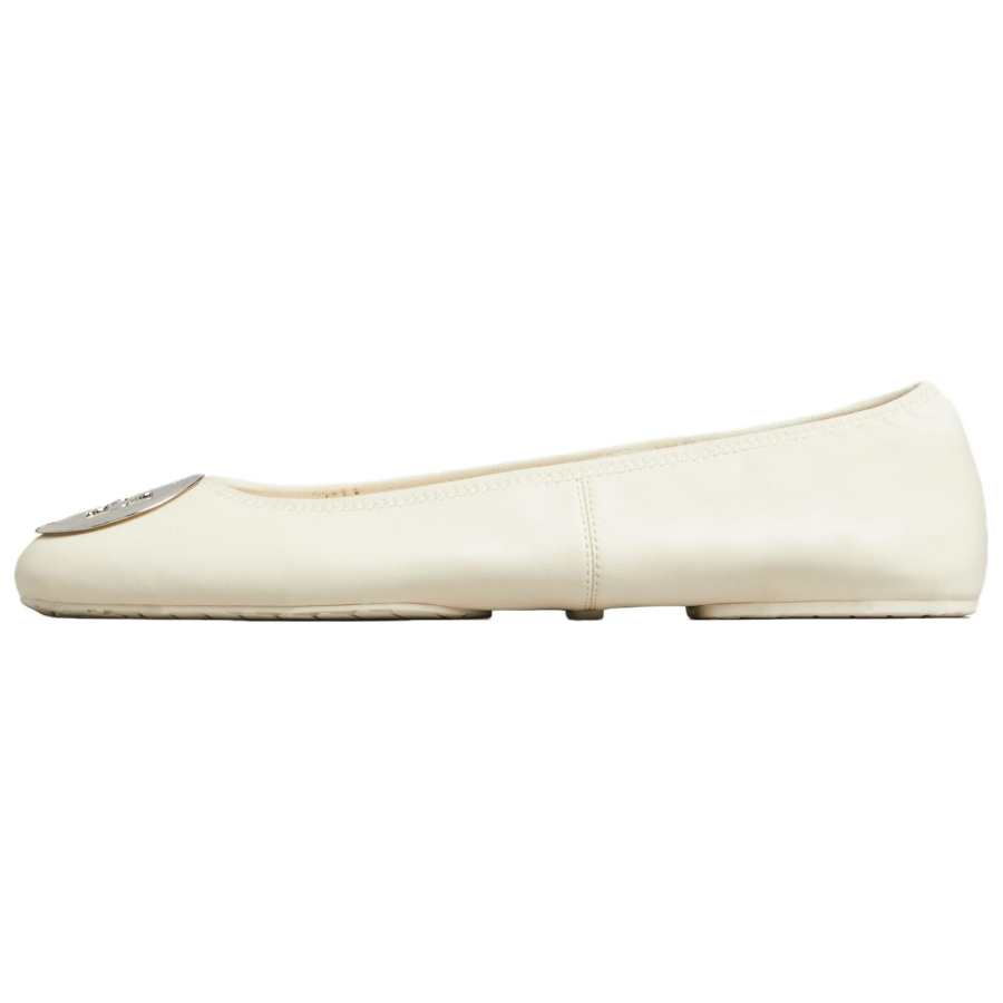 TORY BURCH Reva Sheepskin Casual Shoes Women's Beige