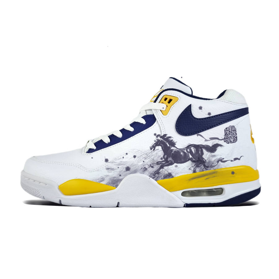 Nike Nike Flight Legacy Ferghana Horse Abrasion Resistant Slip Resistant Vintage Basketball Shoes Unisex