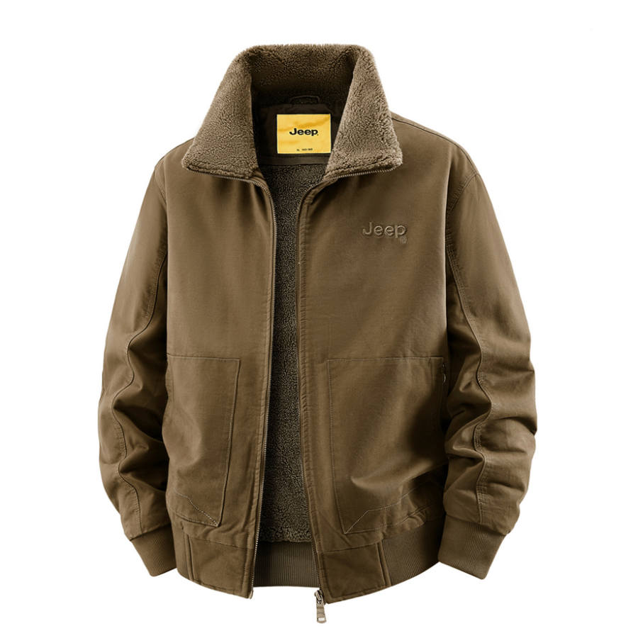 Jeep Jeep Puffer Jackets Unisex Lapel Thickened Other