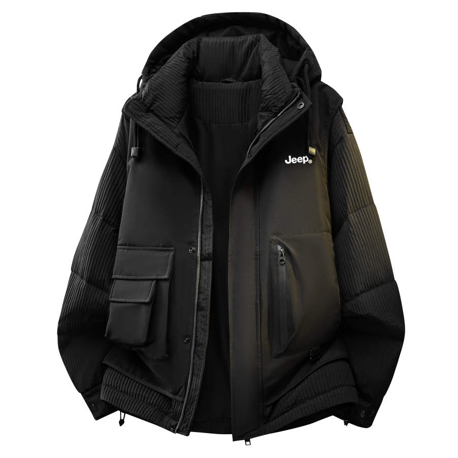 Jeep Jeep Down Jackets Unisex Hooded Moderate