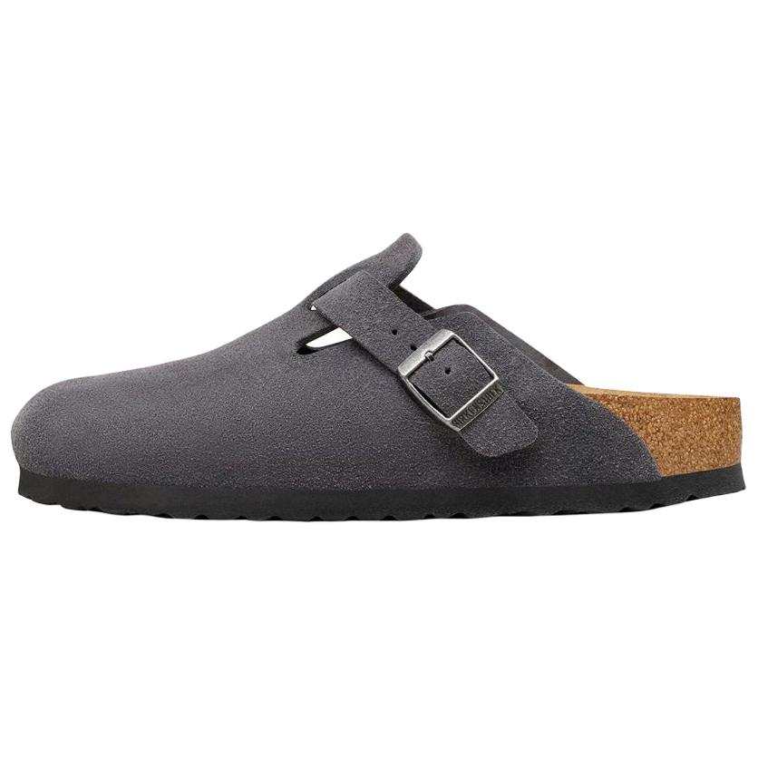 Birkenstock Boston Birkenstock Shoes Unisex Gray Narrow