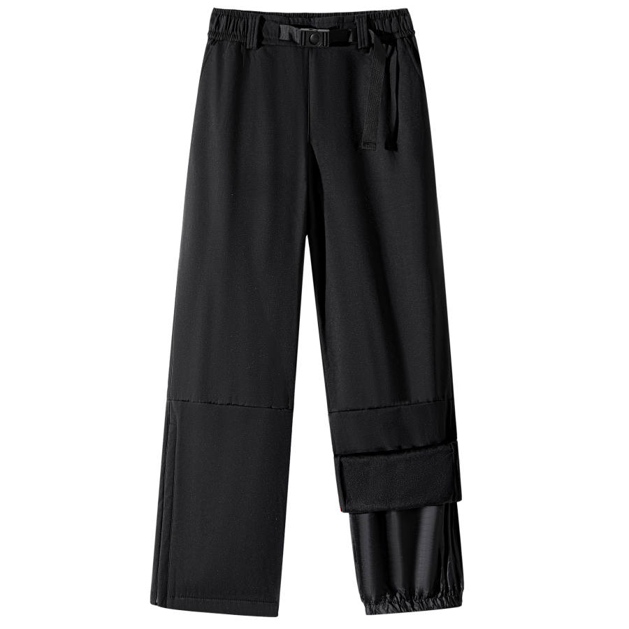 X1617 Casual Pants Unisex Thickened Straight Fit Pants