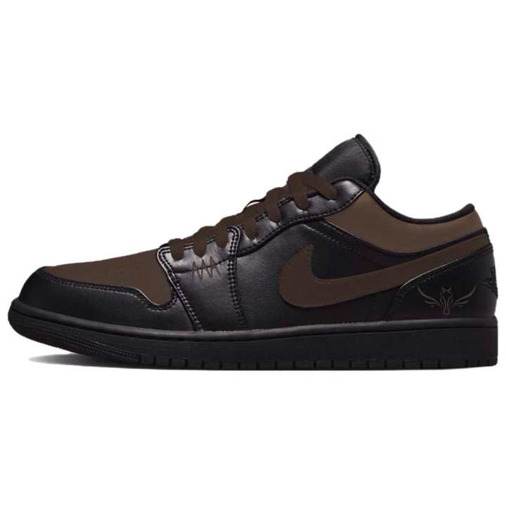 Jordan Jordan Air Jordan 1 Flower Branch Custom Display, Ma Tan Xi Trendy Cushioning, Wear Resistant Low top