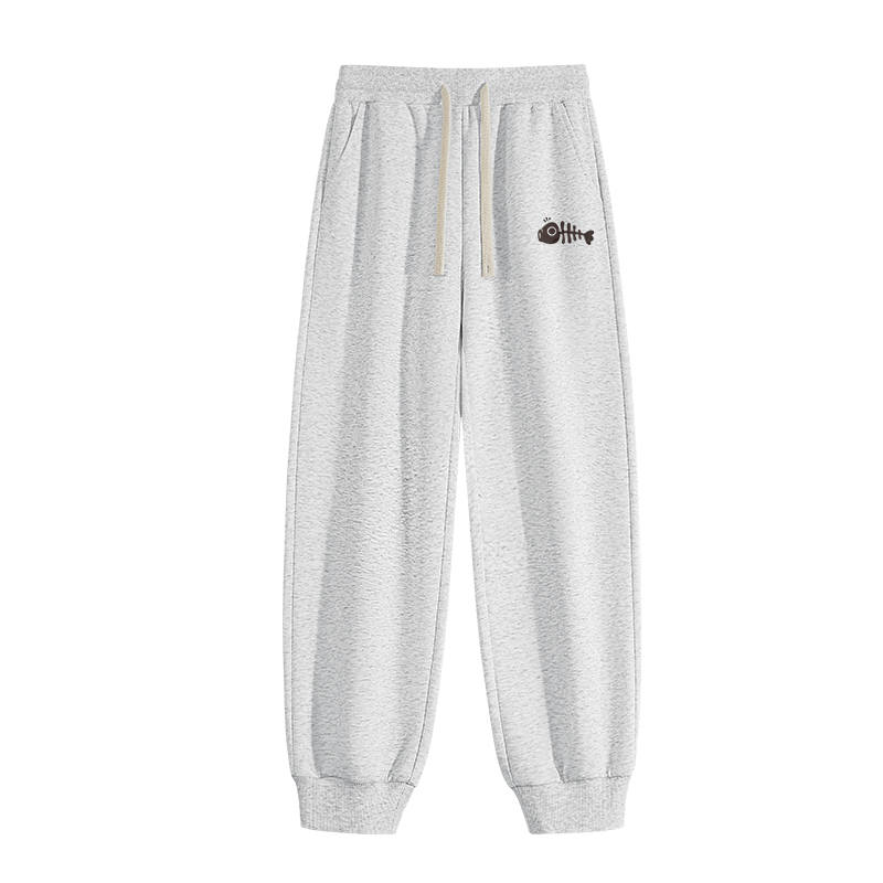 Tonlion Casual Pants Unisex Moderate Skinny Pants