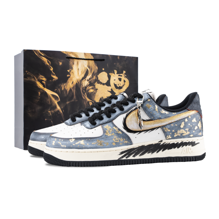 Nike Nike Air Force 1 Mystic Feather Gilded Light Abrasion Resistant Slip Resistant Abrasion Resistant Slip Resistant