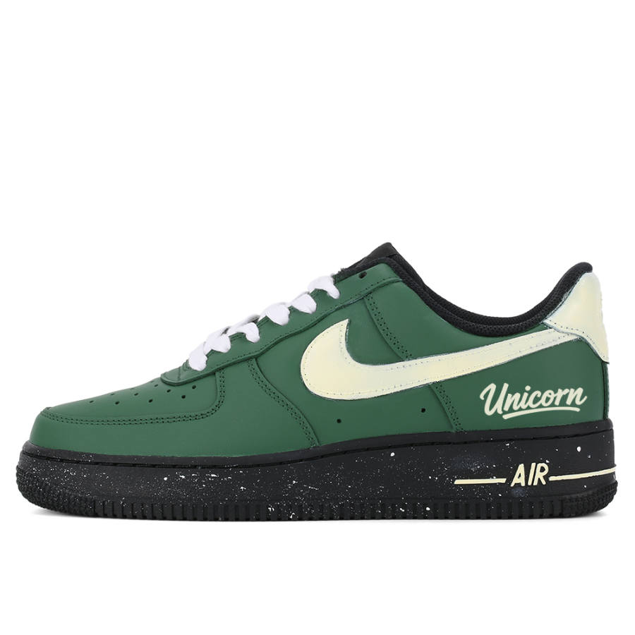 Nike Nike Air Force 1 Triple Black Leather Slip Resistant Abrasion Resistant Slip Resistant Abrasion Resistant Low top