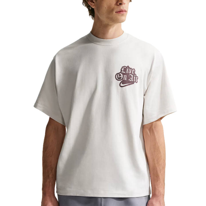 Nike Nike Solo Swoosh T Shirts Men's Phantom Crew Neck Moderate