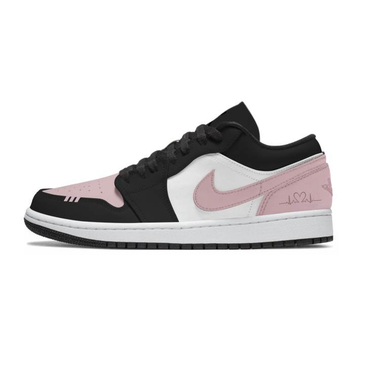 Jordan Jordan Air Jordan 1 Violent Pink Slip Resistant Abrasion Resistant Slip Resistant Abrasion Resistant Low top
