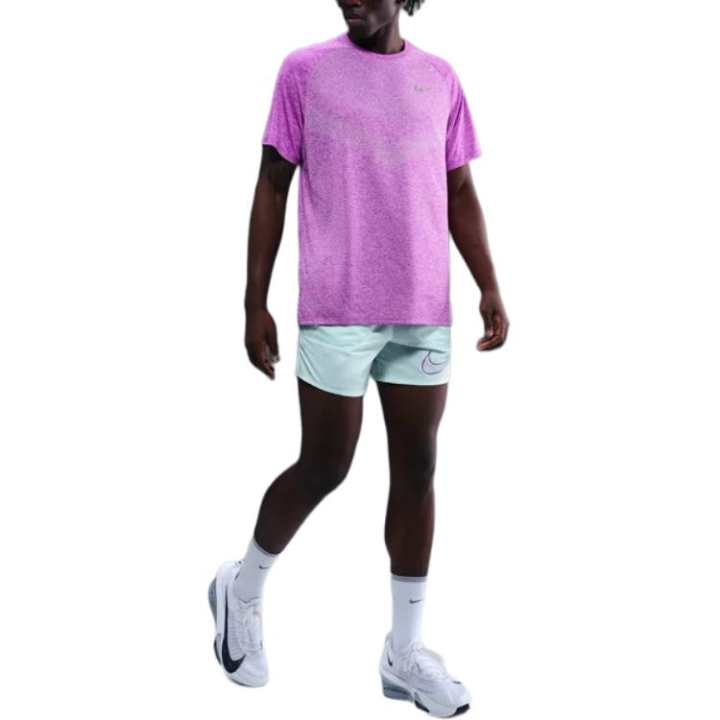 Nike Nike T Shirts Men's Purple Crew Neck