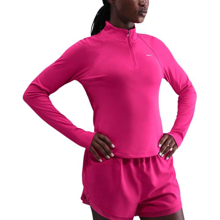 Nike Nike Dri Fit T Shirts Women's Pink Stand Collar