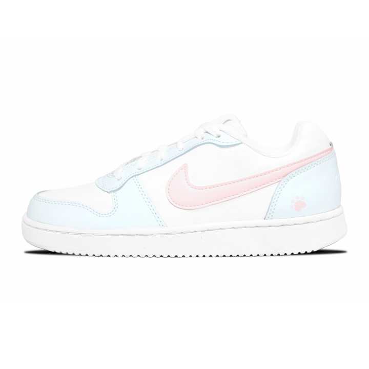 Nike Nike EBERNON Maris Sal Milk Foam Synthetic Leather Slip Resistant Abrasion Resistant Slip Resistant Abrasion Resistant