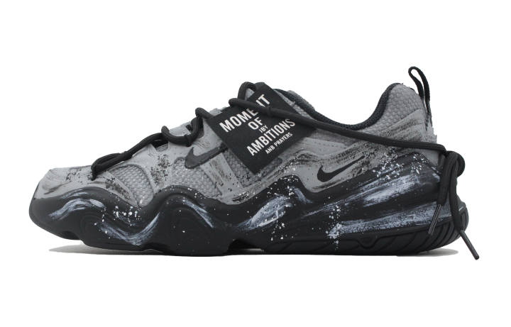 Nike Nike Tech Hera Subtidal Gray Gravity Low top Casual Shoes Unisex Black Gray