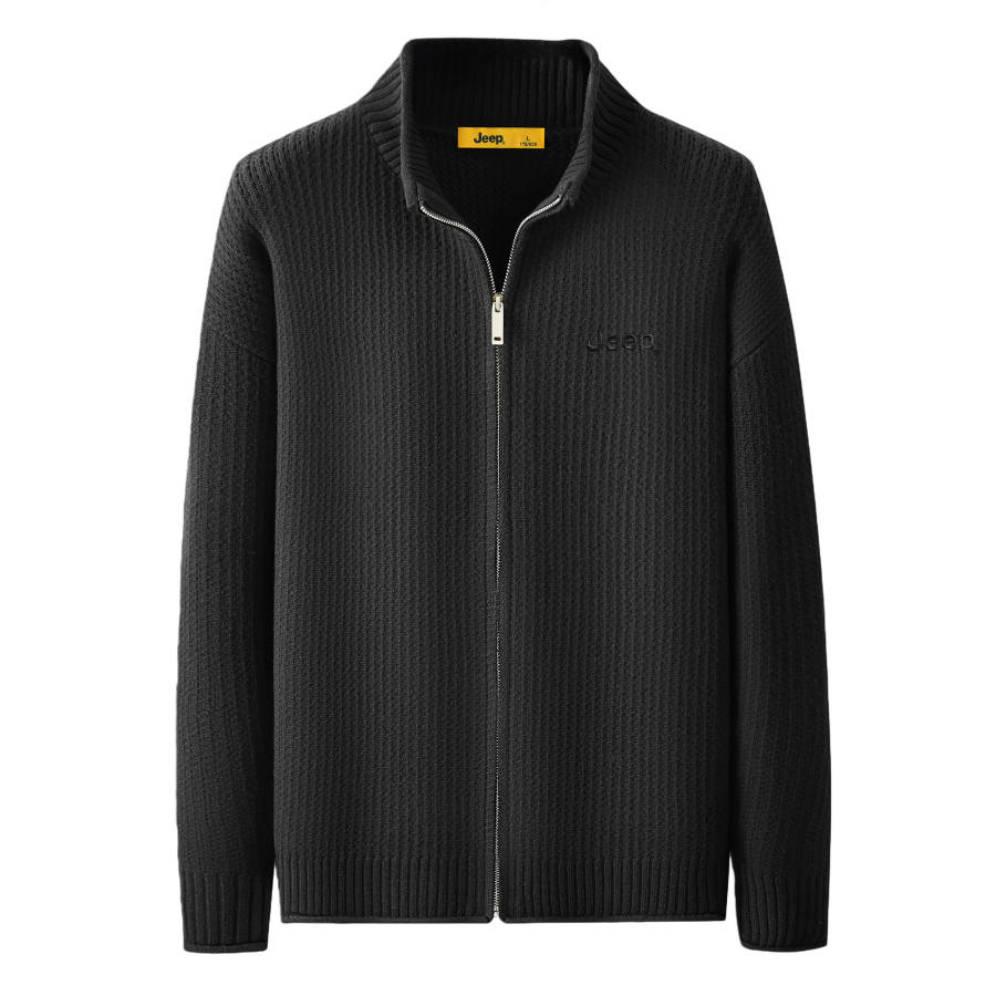Jeep Jeep Sweaters Unisex Turtleneck Moderate Cardigan