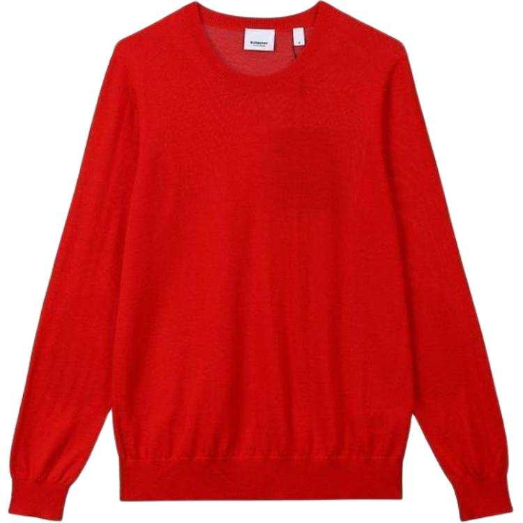 Burberry Sweaters Women's Red Crew Neck Moderate Other