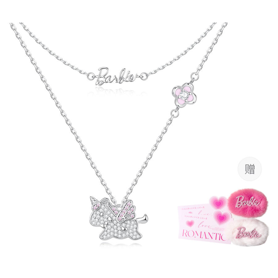 Barbie Swarovski Crystal Necklaces Women's