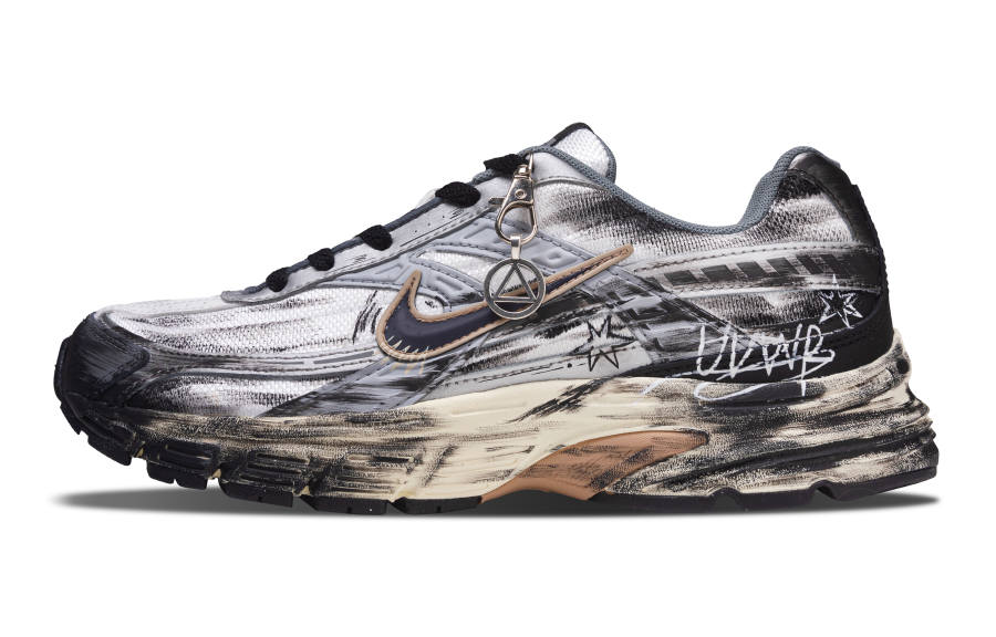 Nike Nike Initiator Cushioning Abrasion Resistant Lightweight Low top Running Shoes Men's Brown Black
