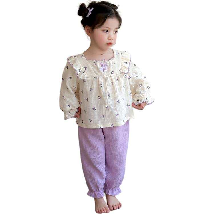 Lanza Lanza Loungewear Set Spring Fall Children Aged 3 7 Years Old