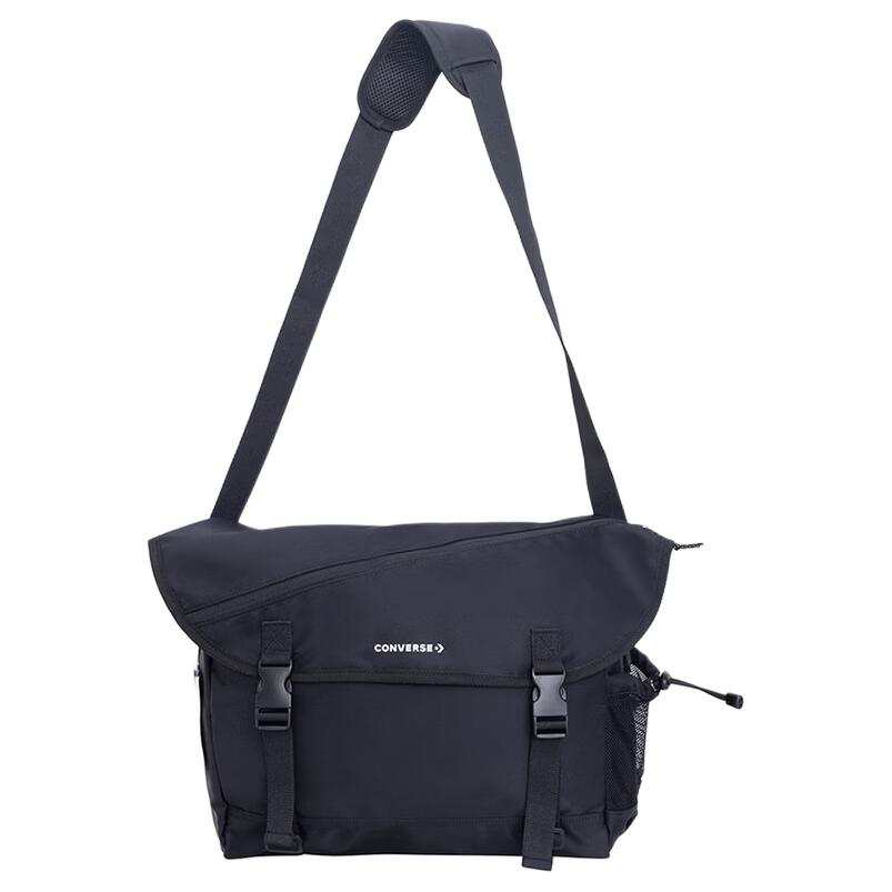 Converse Converse Polyester Messenger Bag, Shoulder Bag Unisex Black