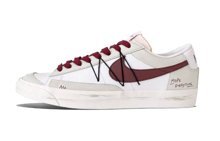 Nike Nike Blazer Skateboard Shoes Men's White Red