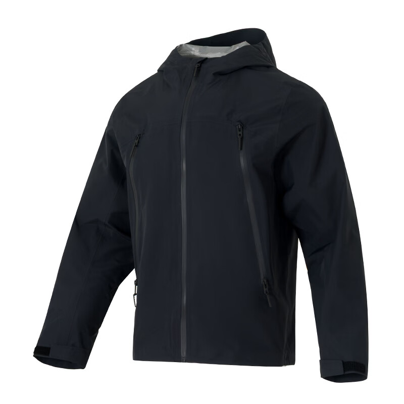 Under Armour Jackets Men's Black Hooded Non Detachable Moderate Other