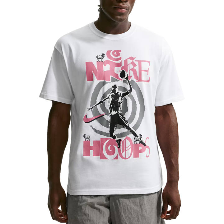 Nike Nike Max90 T Shirts Men's White Crew Neck Moderate