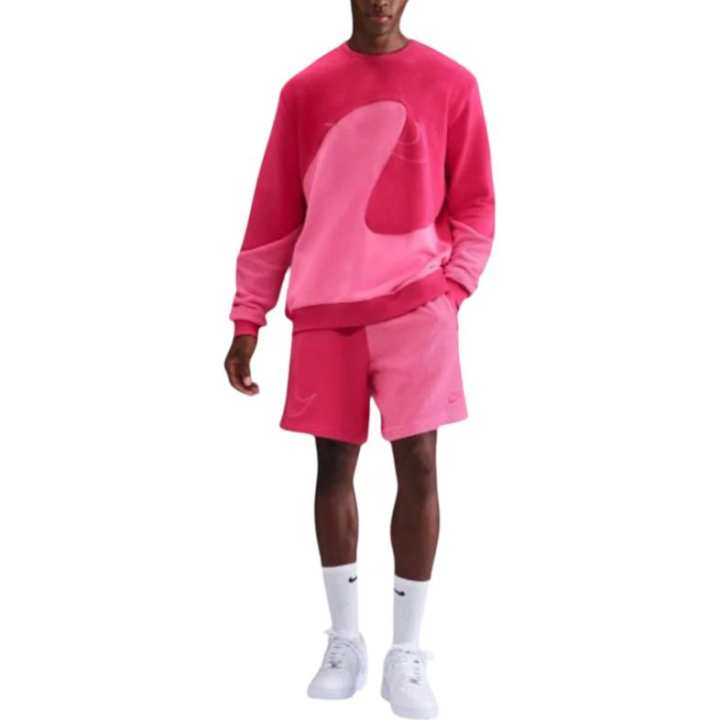 Nike Nike Sweatshirts Men's Pink Crew Neck Moderate