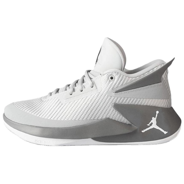 Jordan Jordan Fly Lockdown Basketball Shoes Men's Gray White