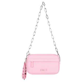 WE11DONE Nylon Shoulder Bag Mini Women's Pink