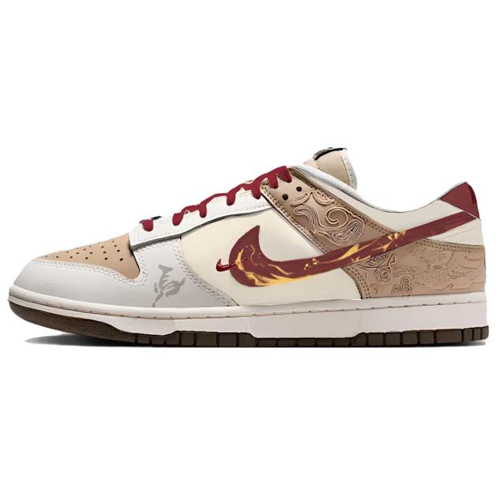 Nike Nike Dunk Low top Skateboard Shoes Men's Beige Umber
