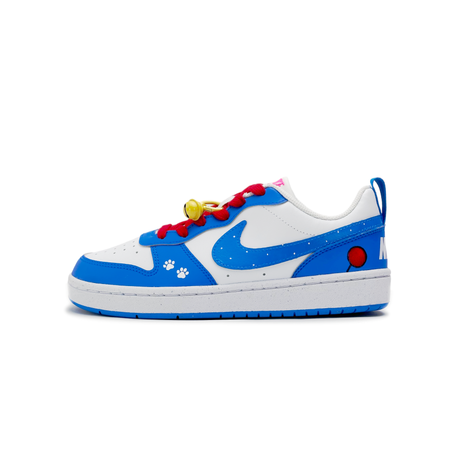 Nike Nike Court Borough Abrasion Resistant Slip Resistant Low top Skateboard Shoes Women's Blue
