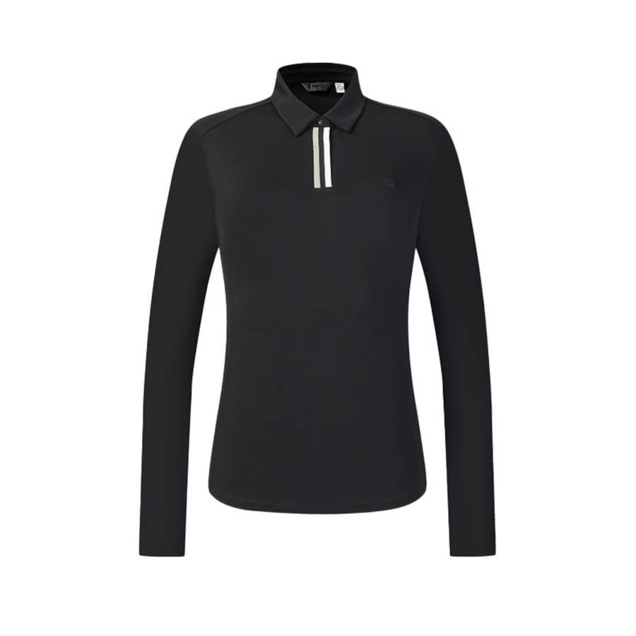 FILA Golf Polo Shirt Women's Pitch Black