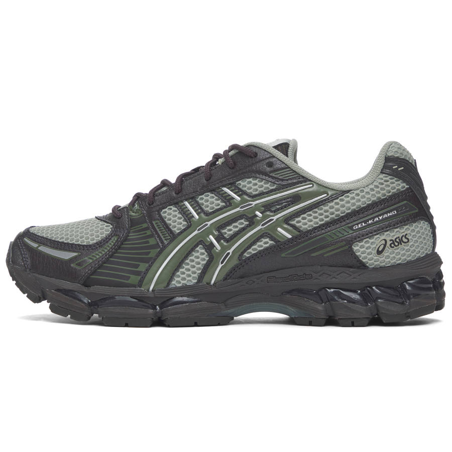 ASICS GEL Kayano 12.1 Support Low top Casual City Commuting Running Shoes Unisex Dark Brown Green
