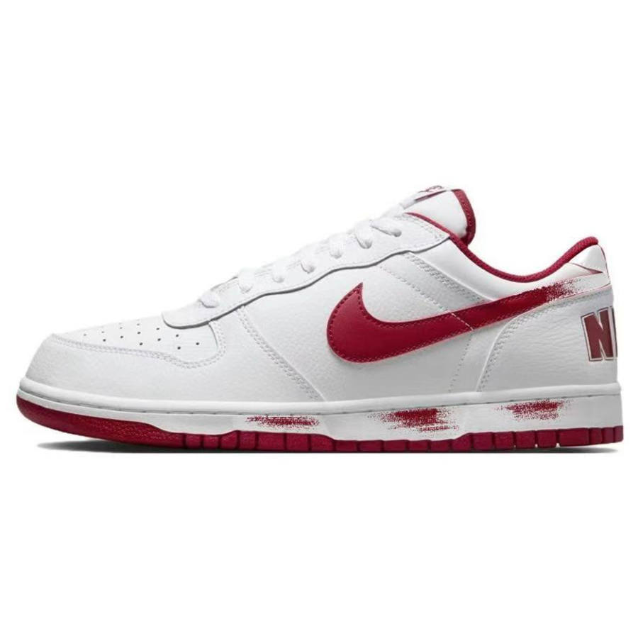 Nike Nike Big Total Crimson Comet Synthetic Leather Slip Resistant Cushioning Abrasion Resistant