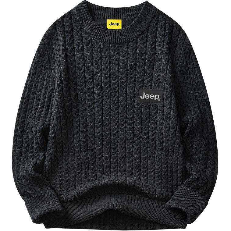 Jeep Jeep Sweaters Unisex Crew Neck Moderate Base Layer